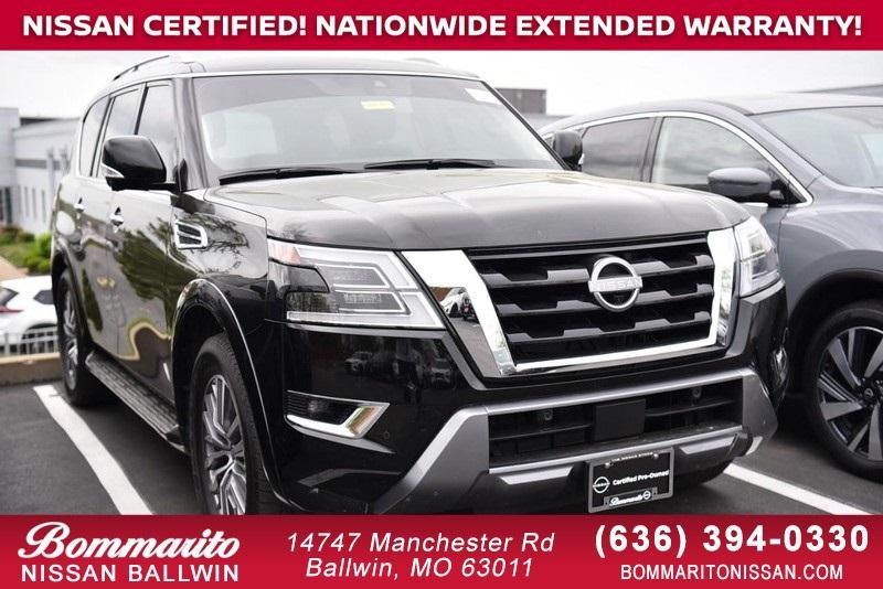 used 2024 Nissan Armada car, priced at $49,399