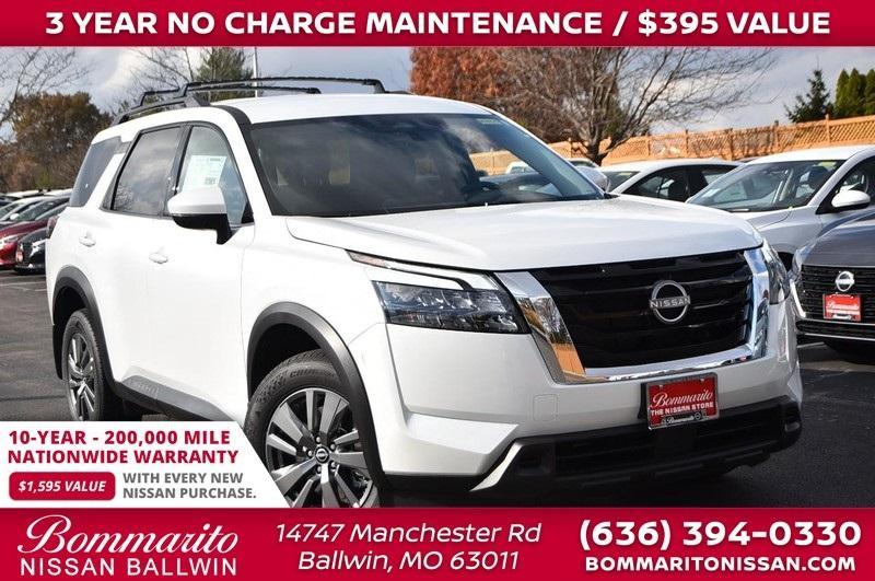 new 2025 Nissan Pathfinder car, priced at $35,340