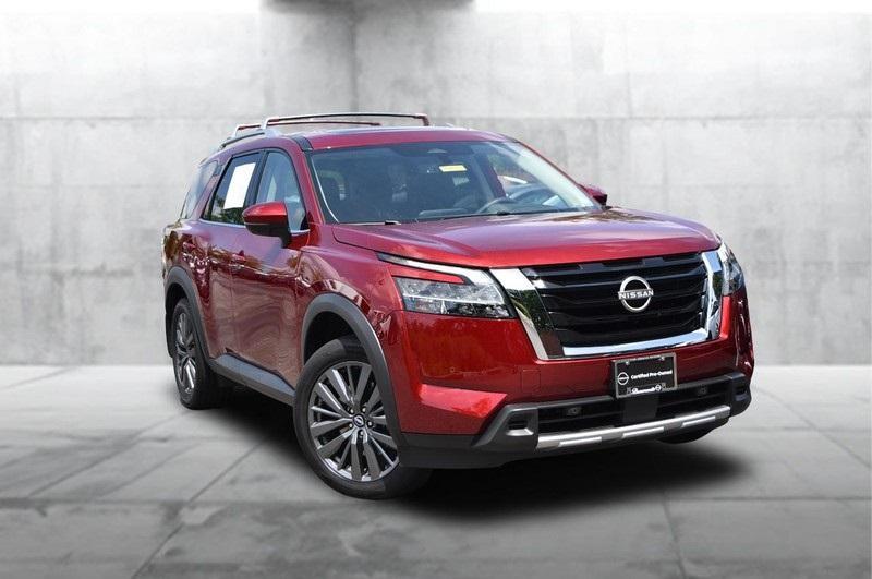 used 2024 Nissan Pathfinder car, priced at $40,555