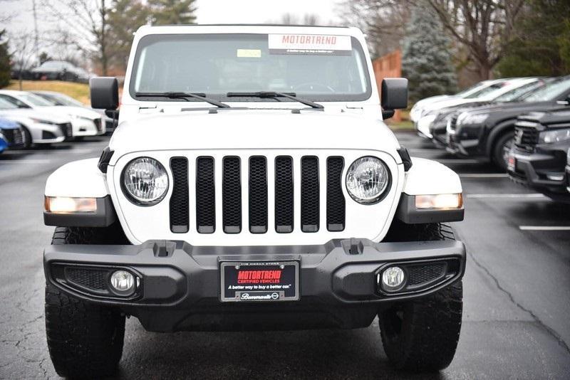 used 2021 Jeep Wrangler Unlimited car, priced at $31,243