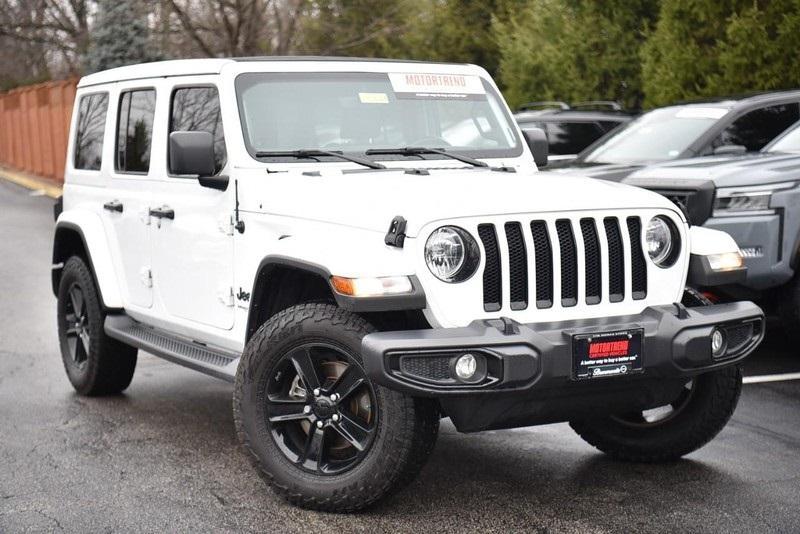 used 2021 Jeep Wrangler Unlimited car, priced at $31,243