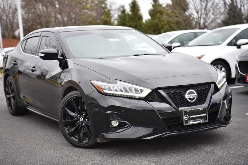 used 2021 Nissan Maxima car, priced at $26,460