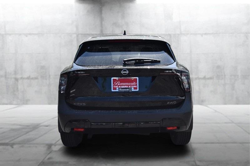 new 2025 Nissan Kicks car, priced at $25,180