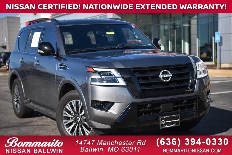 used 2024 Nissan Armada car, priced at $48,998