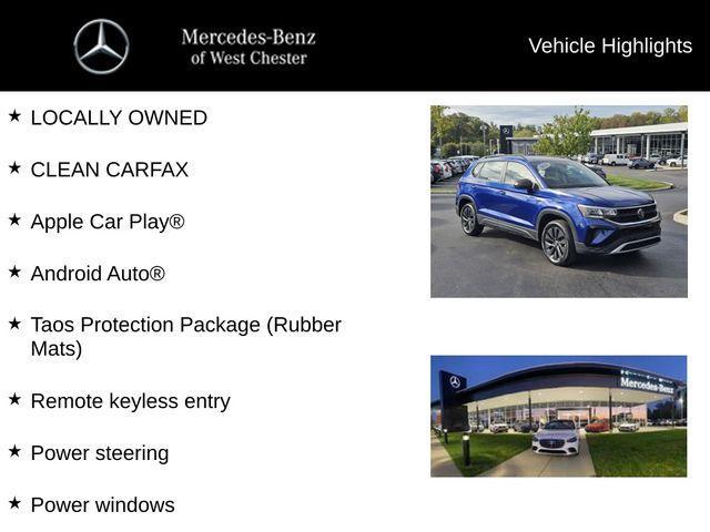 used 2023 Volkswagen Taos car, priced at $19,508