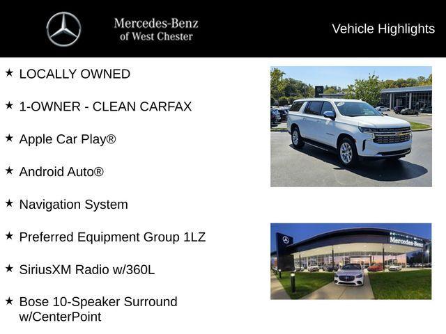 used 2023 Chevrolet Suburban car, priced at $47,655