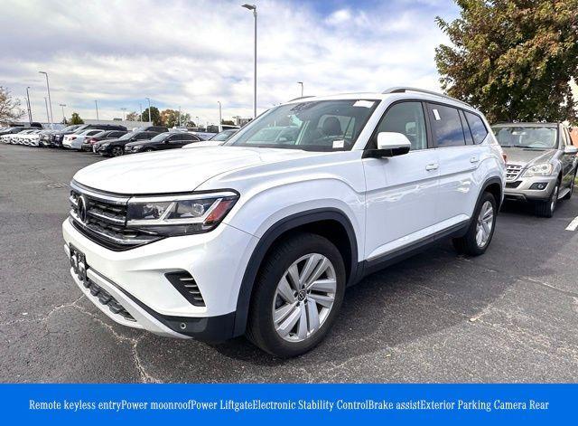 used 2021 Volkswagen Atlas car, priced at $27,812