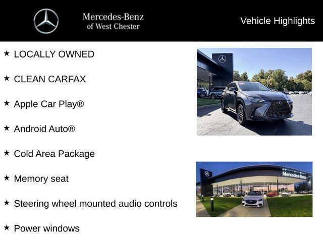 used 2023 Lexus NX 350 car, priced at $39,867