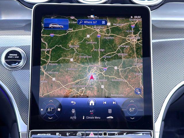 new 2025 Mercedes-Benz AMG GLC 63 car, priced at $98,540