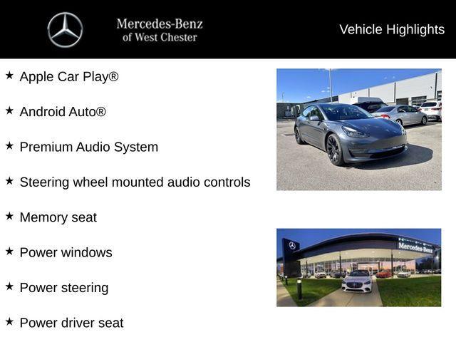 used 2022 Tesla Model 3 car, priced at $29,577
