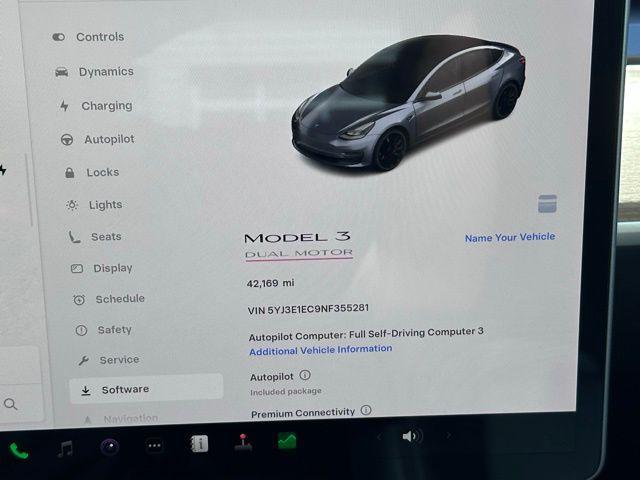 used 2022 Tesla Model 3 car, priced at $29,577