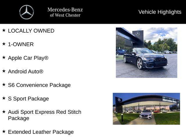 used 2023 Audi S6 car, priced at $68,879