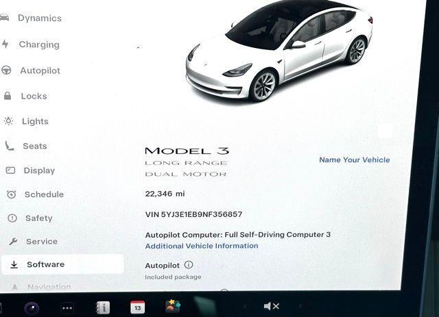 used 2022 Tesla Model 3 car, priced at $29,478