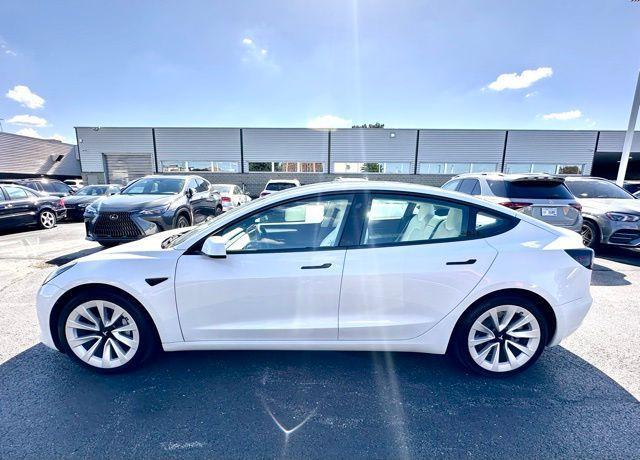used 2022 Tesla Model 3 car, priced at $29,478
