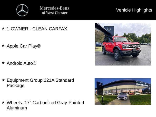 used 2021 Ford Bronco car, priced at $29,000
