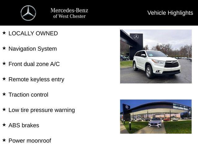used 2015 Toyota Highlander car, priced at $20,876