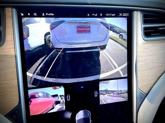 used 2021 Tesla Model X car, priced at $37,988