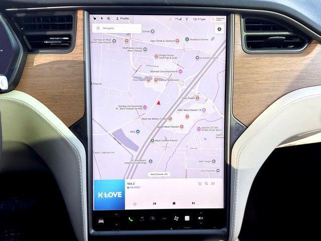 used 2021 Tesla Model X car, priced at $37,988