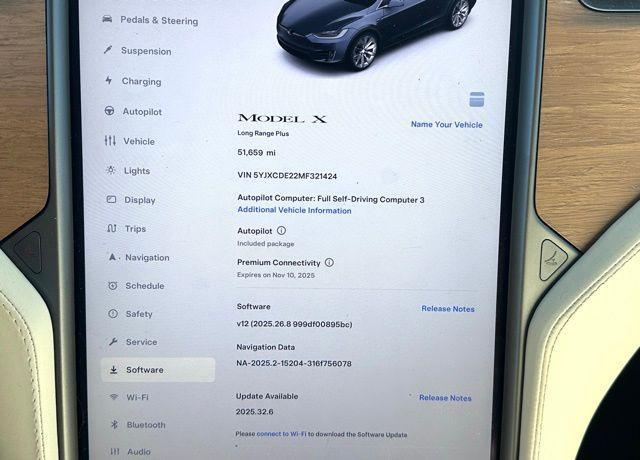 used 2021 Tesla Model X car, priced at $37,988