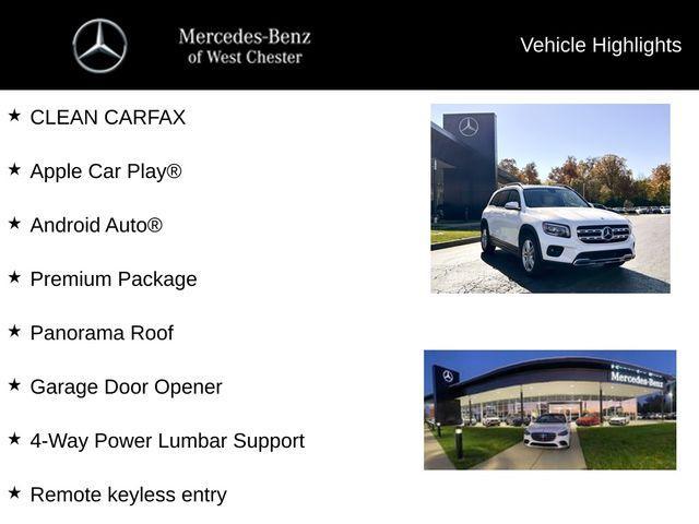 used 2021 Mercedes-Benz GLB 250 car, priced at $27,966
