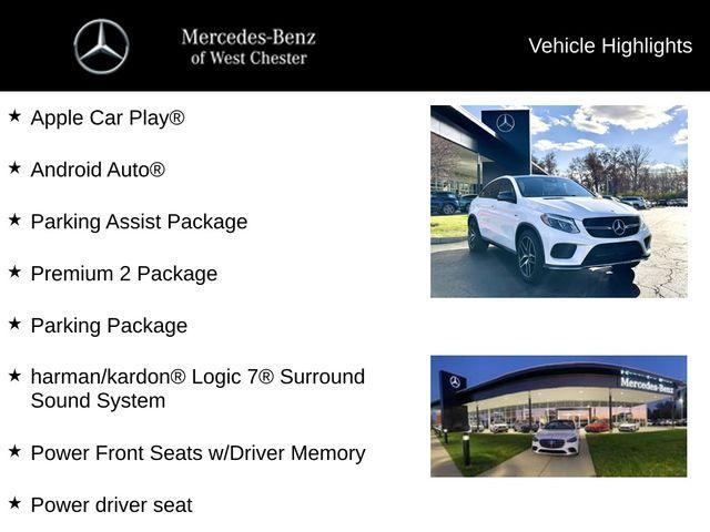 used 2018 Mercedes-Benz AMG GLE 43 car, priced at $37,313