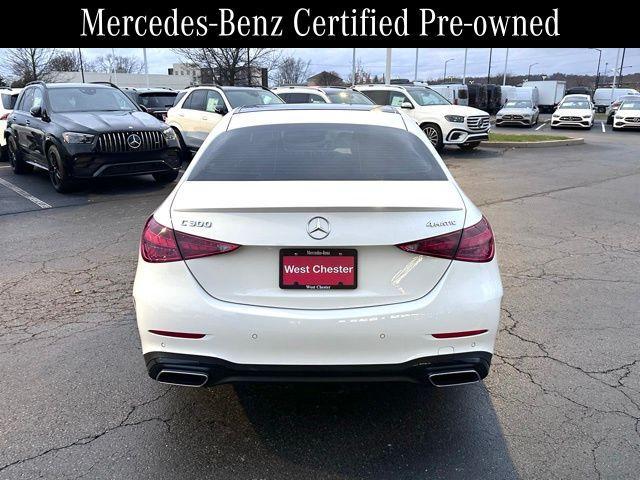 used 2022 Mercedes-Benz C-Class car, priced at $37,417