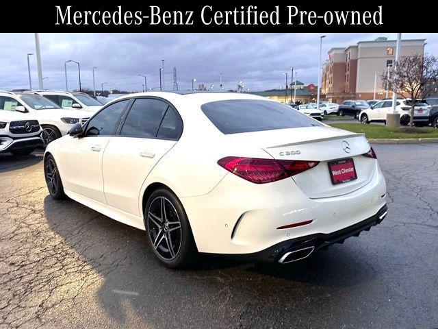 used 2022 Mercedes-Benz C-Class car, priced at $37,417