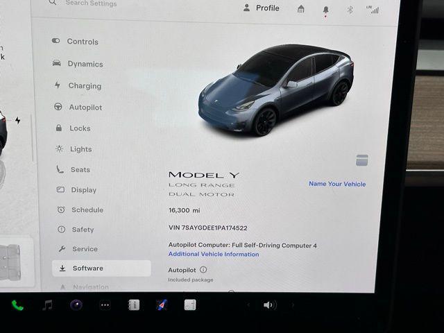 used 2023 Tesla Model Y car, priced at $33,500