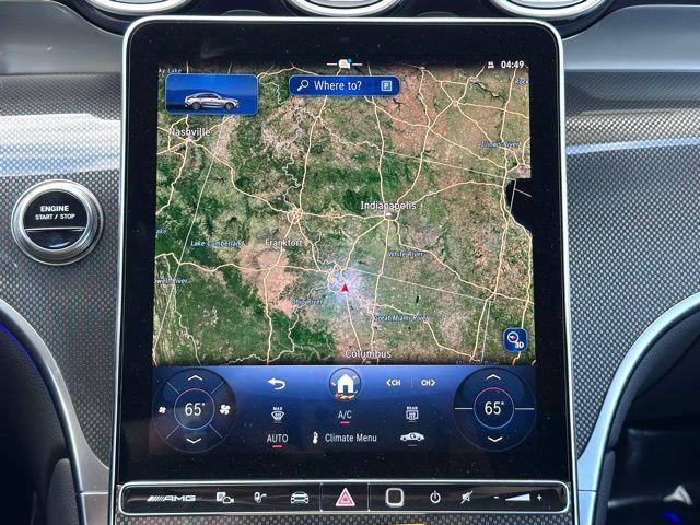 new 2025 Mercedes-Benz AMG GLC 63 car, priced at $96,800