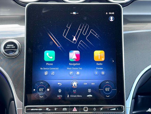 new 2025 Mercedes-Benz AMG GLC 63 car, priced at $96,800