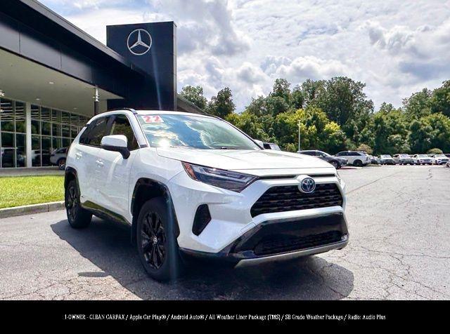 used 2022 Toyota RAV4 Hybrid car, priced at $23,600