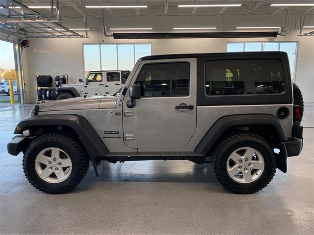 used 2017 Jeep Wrangler car, priced at $18,317