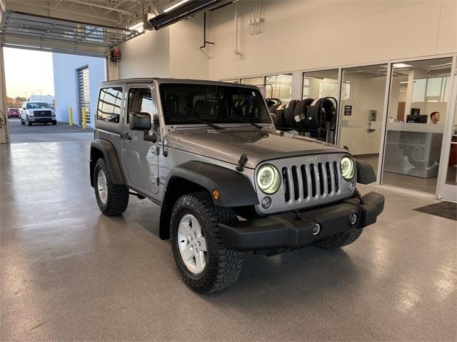 used 2017 Jeep Wrangler car, priced at $18,317