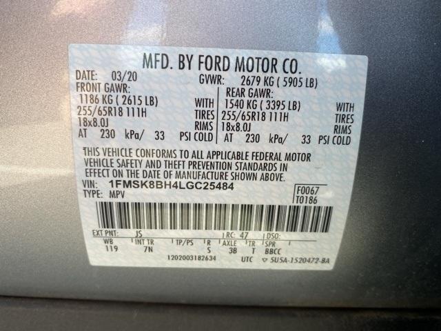 used 2020 Ford Explorer car, priced at $18,335