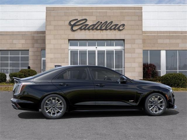 new 2025 Cadillac CT4-V car, priced at $75,655