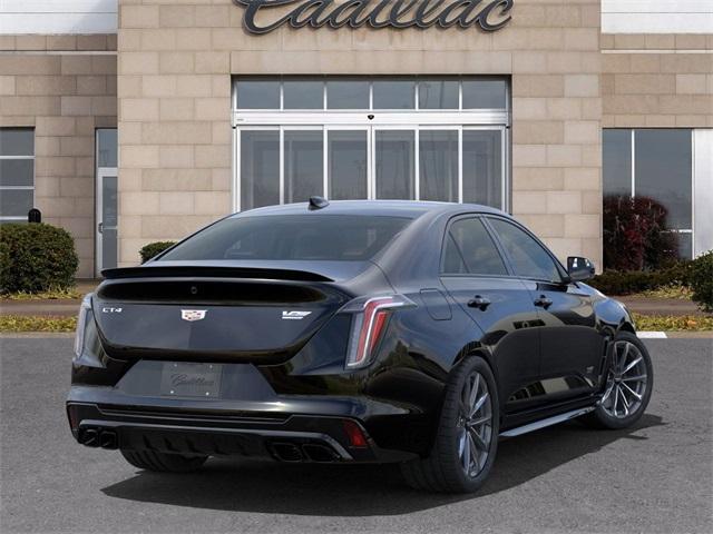 new 2025 Cadillac CT4-V car, priced at $75,655