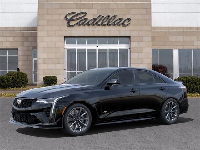 new 2025 Cadillac CT4-V car, priced at $75,655