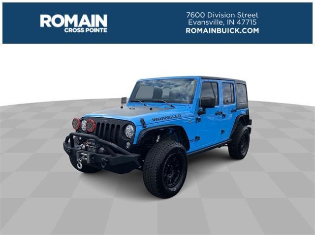 used 2017 Jeep Wrangler Unlimited car, priced at $17,278