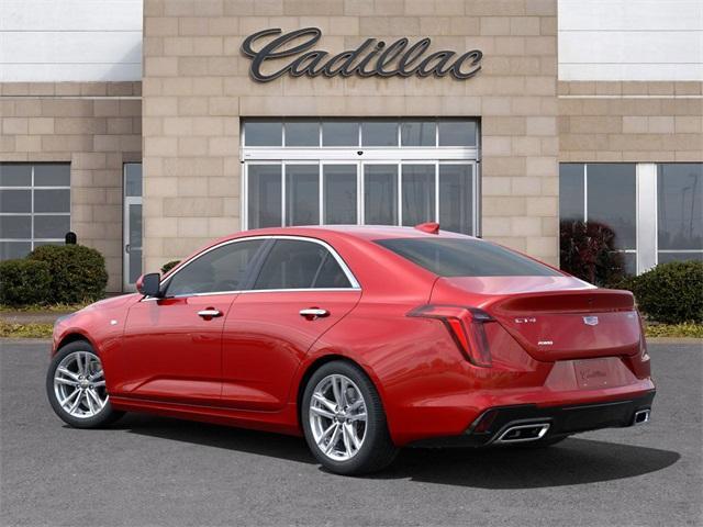 new 2025 Cadillac CT4 car, priced at $41,430