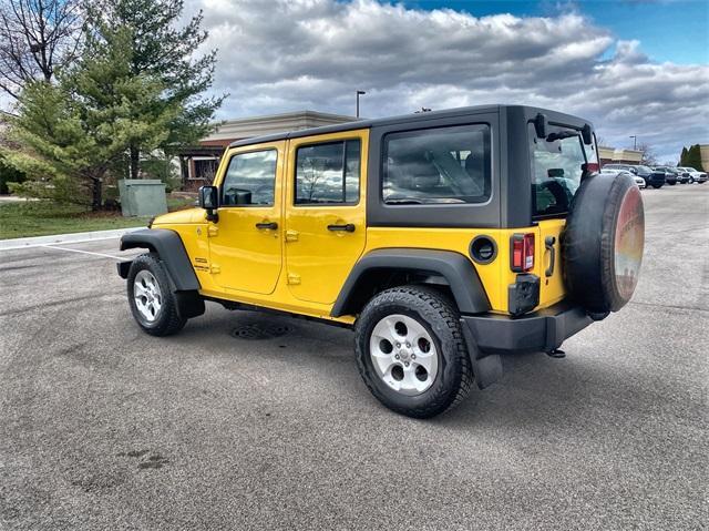 used 2015 Jeep Wrangler Unlimited car, priced at $19,995