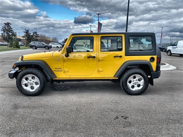 used 2015 Jeep Wrangler Unlimited car, priced at $19,995