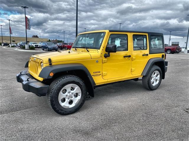 used 2015 Jeep Wrangler Unlimited car, priced at $19,995