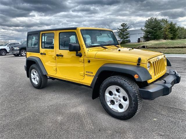 used 2015 Jeep Wrangler Unlimited car, priced at $19,995