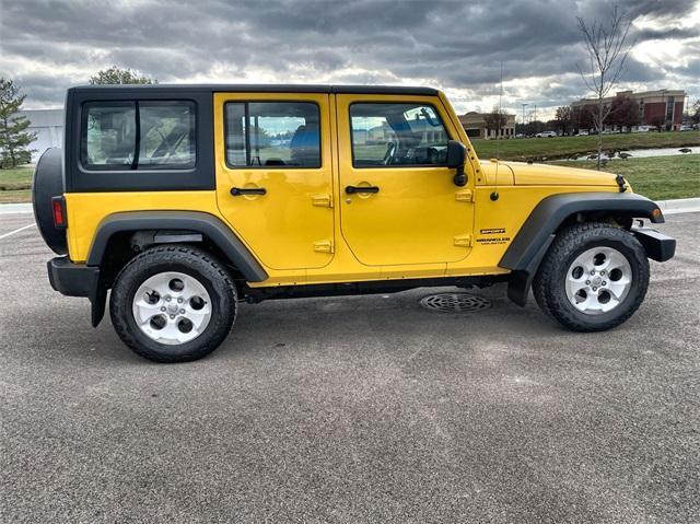 used 2015 Jeep Wrangler Unlimited car, priced at $19,995