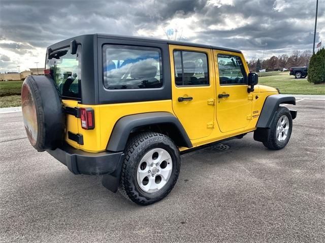 used 2015 Jeep Wrangler Unlimited car, priced at $19,995