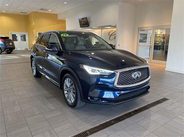 used 2024 INFINITI QX50 car, priced at $35,306