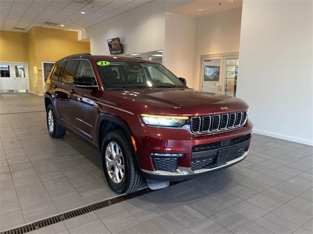 used 2021 Jeep Grand Cherokee L car, priced at $31,994