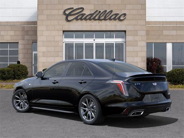 new 2025 Cadillac CT4 car, priced at $47,040