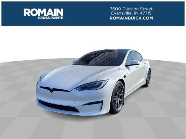 used 2022 Tesla Model S car, priced at $43,615