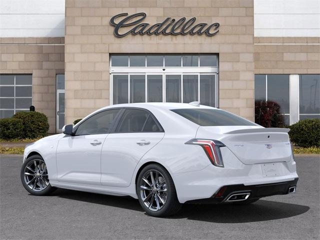 new 2025 Cadillac CT4 car, priced at $41,490